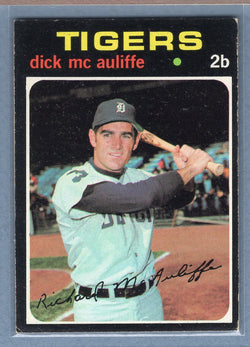 1971 Topps #3 Dick McAuliffe (a) EX  GO950