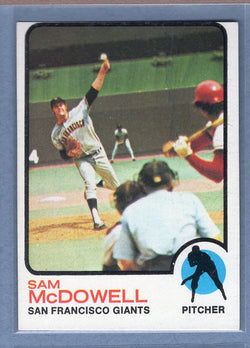 1973 Topps #511 Sam McDowell  EX  GO550