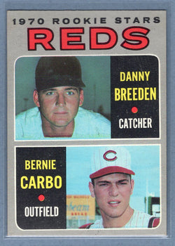 1970 Topps #36 Reds Rookies (Danny Breeden) VG-EX(2)