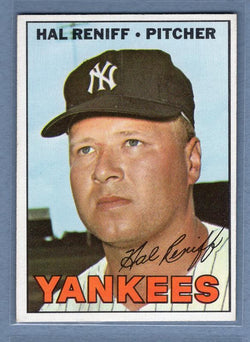 1967 Topps #201 Hal Reniff EX-MT G0416B