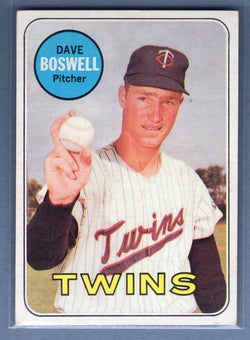 1969 Topps 459 Dave Boswell VG-EX SET BREAK