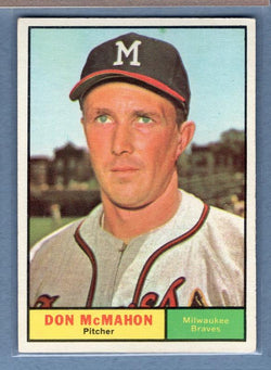 1961 Topps #278 Don McMahon EX   GO195