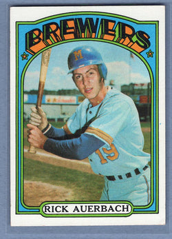 1972  Topps #153 Rick Auerbach Ex-Nm