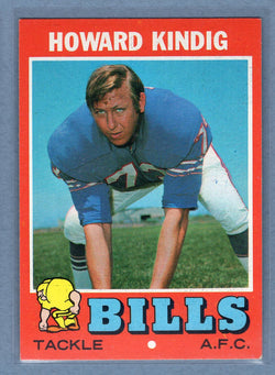 1971 Topps #33 Howard Kindig (b) EX-MT  GO600