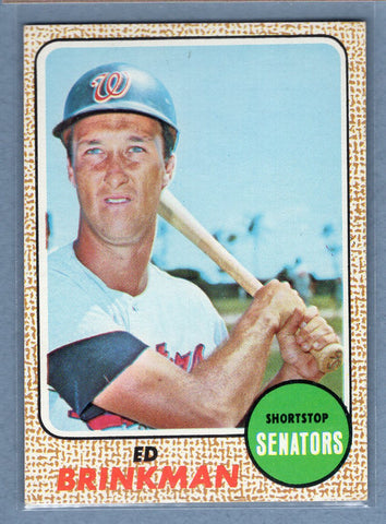 1968 Topps #49 Ed Brinkman EX-MT  GO123