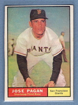 1961 Topps #279 Jose Pagan EX   GO195