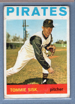 1964 Topps #224 Tommie Sisk (c) VG  GO441