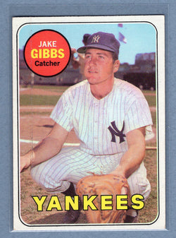 1969 Topps #401 Jake Gibbs (c) EX-MT  GO602