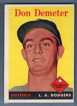 1958 Topps #244 Don Demeter EX  GO401