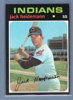1971 Topps #87 Jack Heidemann   EX  GO550