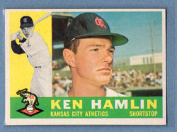 1960 Topps #542 Ken Hamlin EX  GO480