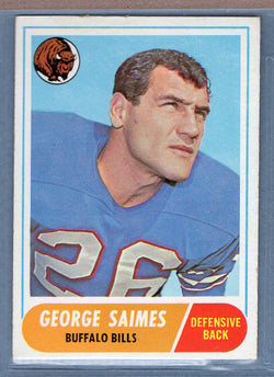 1968 Topps #201 George Saimes EX-MT  GO209