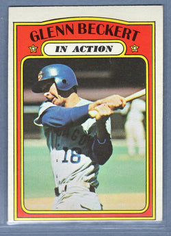 1972 Topps #46 Glenn Beckert IA (b) EX-MT  GO544