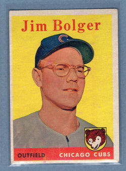 1958 Topps #201 Jim Bolger (f) VG-EX  GO501