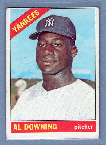 1966 Topps #384 Al Downing (st)  VG  GO470