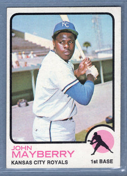 1973 Topps #118 John Mayberry  (g) EX-MT  GO669