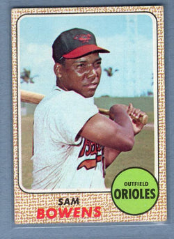 1968 Topps #82 Sam Bowens VG-EX  GO588
