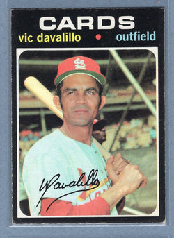 1971 Topps #4 Vic Davalillo (b) EX  GO950
