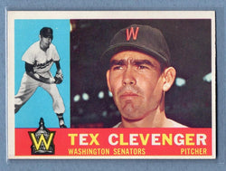 1960 Topps #392 Tex Clevenger(a) EX   GO550