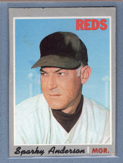 1970 Topps #181 Sparky Anderson (HOF)  VG  GO450