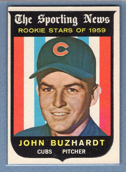 1959 Topps #118 John Buzhardt EX    GO177