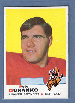 1969 Topps #182 Pete Duranko EX  GO257