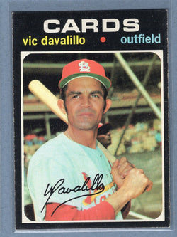 1971 Topps #4 Vic Davalillo (c) EX  GO950