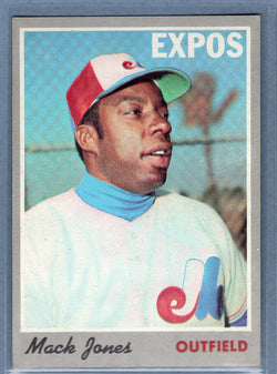 1970 Topps #38 Mack Jones VG-EX(2)