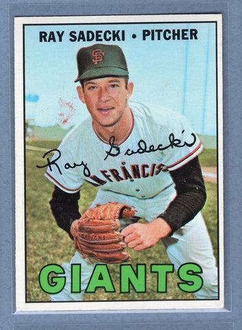 1967 Topps #409 Ray Sadecki EX-MT  GO368