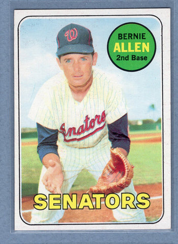1969 Topps #27 Bernie Allen (c) EX-MT  GOWABB