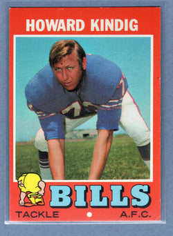 1971 Topps #33 Howard Kindig (e) EX-MT  GO600