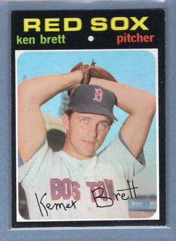 1971 Topps #89 Ken Brett  (c) EX-MT  GO550