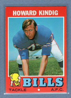 1971 Topps #33 Howard Kindig (f) EX-MT  GO600