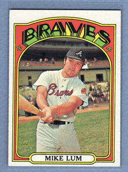 1972 Topps #641 Mike Lum EX  GO500