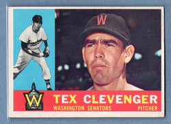 1960 Topps #392 Tex Clevenger(c) EX   GO550