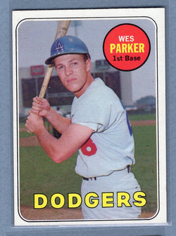 1969 Topps #493 Wes Parker (c) EX-MT  GOWABB