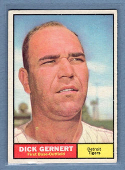 1961 Topps #284 Dick Gernert VG-EX  GO195