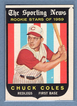 1959 Topps #120 Chuck Coles (a) EX    GO177