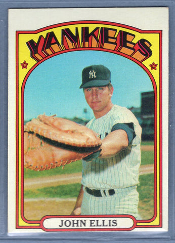 1972 Topps #47 John Ellis (a) EX-MT  GO544
