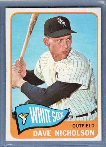 1965 Topps #183 Dave Nicholson EX  GO320