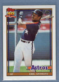 1991 Topps Desert Shield #331 Eric Anthony  NM  GO600