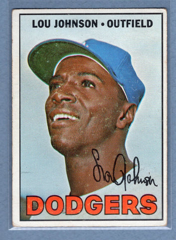 1967 Topps #410 Lou Johnson EX  GO368