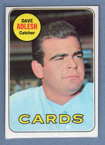 1969 Topps #341 Dave Adlesh(b) EX-MT  GO850