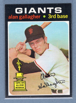 1971 Topps #224 Alan Gallagher  (b) EX-MT  GO340