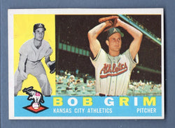 1960 Topps #78 Bob Grim EX-MT  GO240A