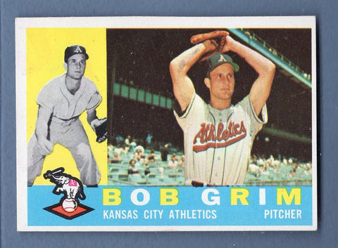 1960 Topps #78 Bob Grim EX-MT  GO240A