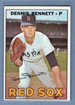 1967 Topps #206 Dennis Bennett EX G0416B