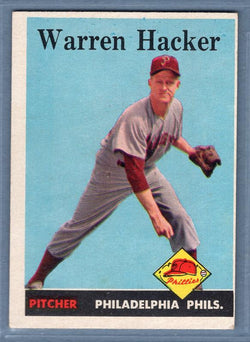 1958 Topps #251 Warren Hacker EX  GO401
