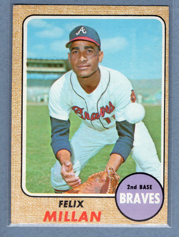 1968 Topps #241 Felix Millan (a)  EX-MT  GO550