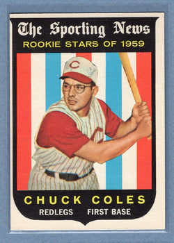 1959 Topps #120 Chuck Coles (b) EX    GO177